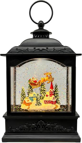 Christmas Snow Globes Lantern