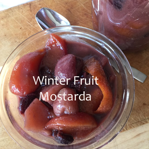 Winter Fruit Mostarda