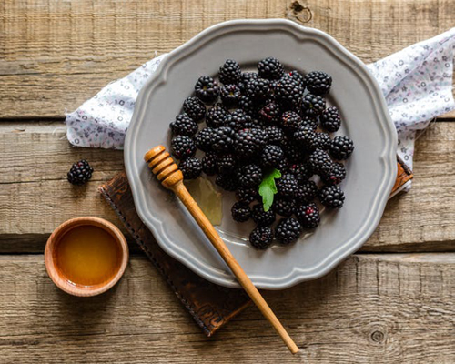 Summer Riches: Coal Oil Lamps, Cool Well Water, and Blackberries with Cow's Cream