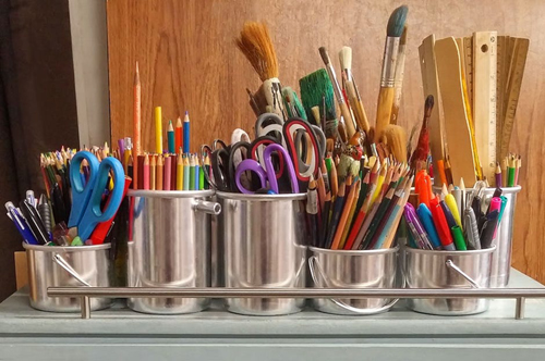 Organize Your Craft Supples by Personality Types