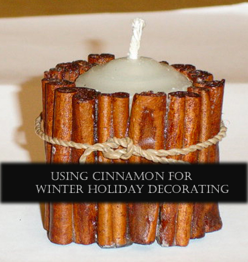 Using Cinnamon for Winter Decorating
