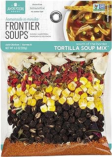 Frontier Soup Homemade in Minutes Soup Mix, South of The Border Tortila, 4.5 oz