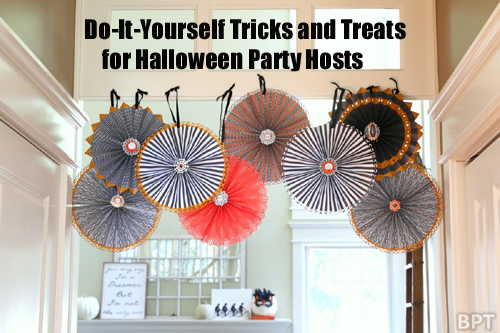 DIY Tricks& Treats for Halloween Party Hosts
