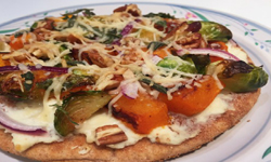 Winter Veggie Pita Pizza