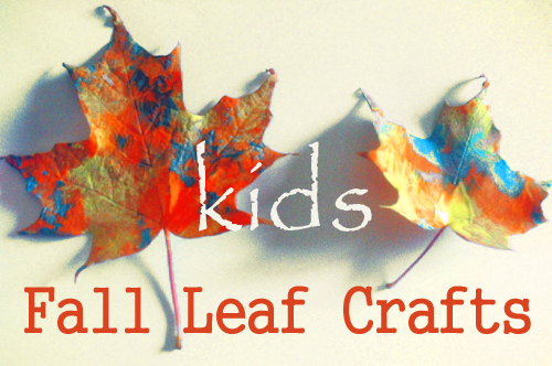 Easy Leaf Crafts