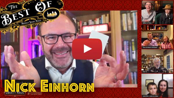Nick Einhorn, World-Class Sleight-Of-Hand and Mind-Reading