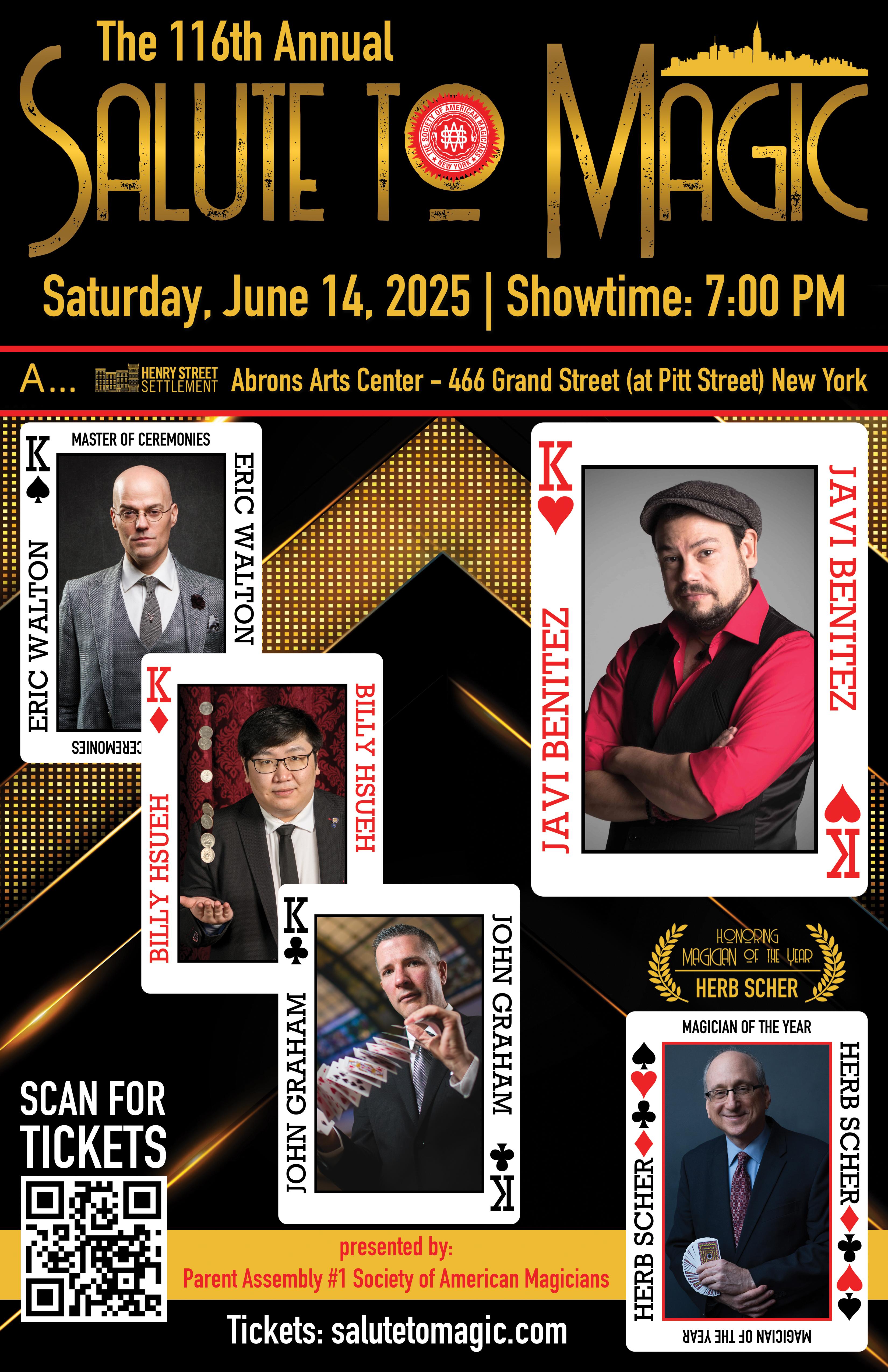 Get Tickets For The Salute To Magic