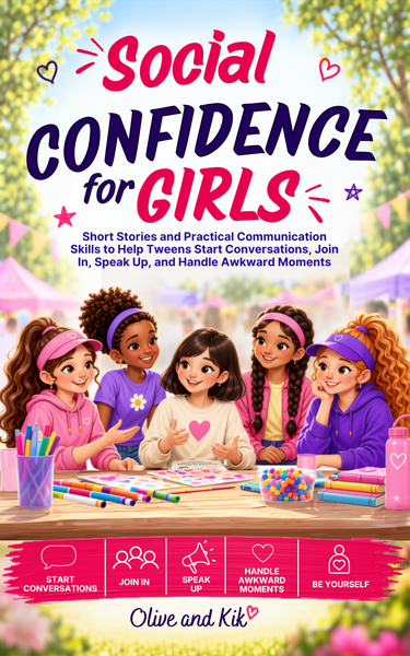 Social Confidence for Girls book cover