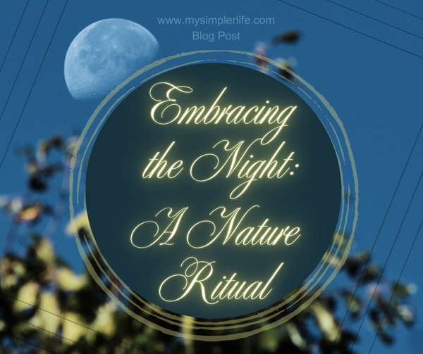 Embracing the Night: A Nature Ritual