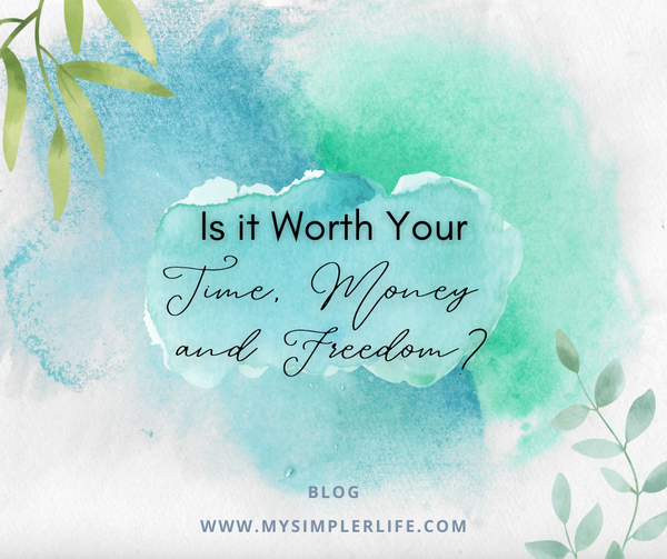 Is it Worth Your Time, Money and Freedom?