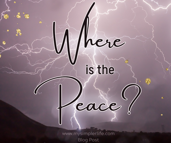 Where is the Peace?