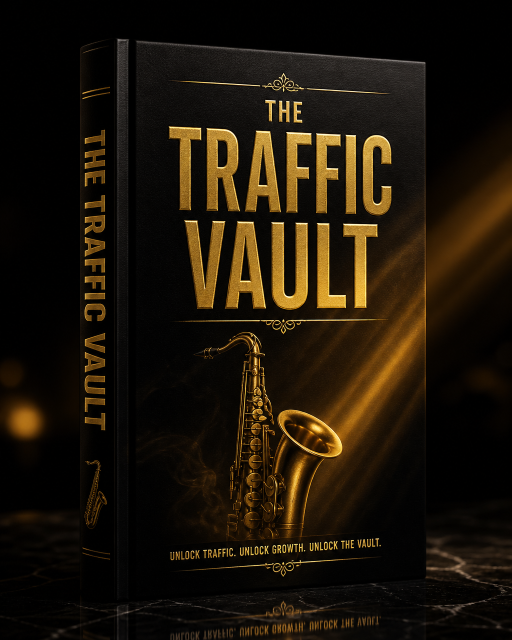 The Traffic Vault — Saxman’s 30-day traffic blueprint ebook cover