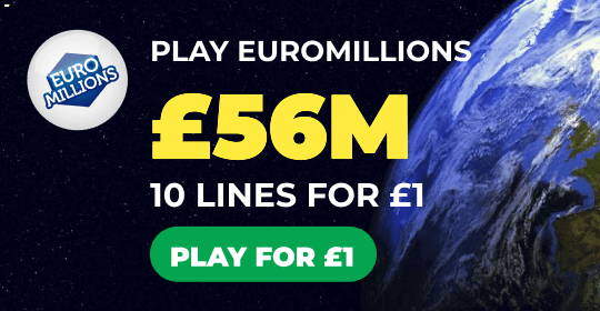 £48M Euromillions Jackpot - 10 Lines for £1