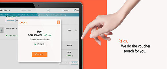 Pouch Coupons & Savings | Free Browser Extension‎