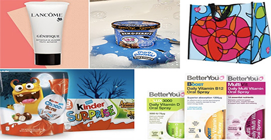 Free Lancome Serum, Ben & Jerrys Float, Pink Lady Shopping Bag