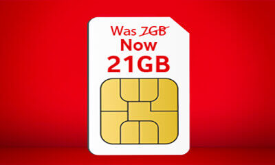 Free Vodafone SIM & Mobile Data