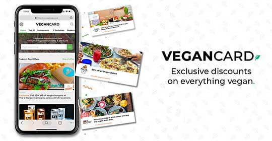 Vegan Card - 14 Day Free Trial