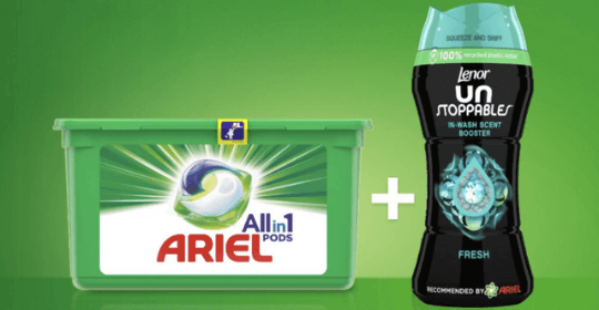 Free Ariel and Lenor Samples