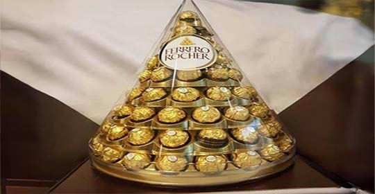 Free Ferrero Rocher Pyramid