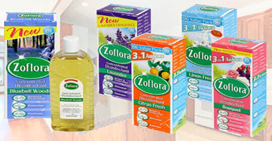 Free Bottles of Zoflora