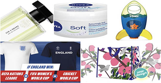 Free Nivea Soft Moisturiser, Luxury French Perfume, Tomy Bath Toys & More