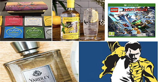 Free Pukka Tea Bags, Sipsmith Lemon Drizzle Gin, Yardley London Fragrances & More