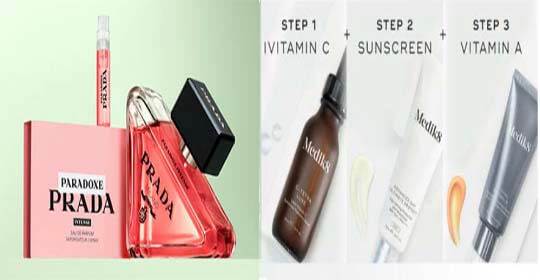 Free Prada Paradoxe Perfume and Free Medik8 Moisturiser & Serum