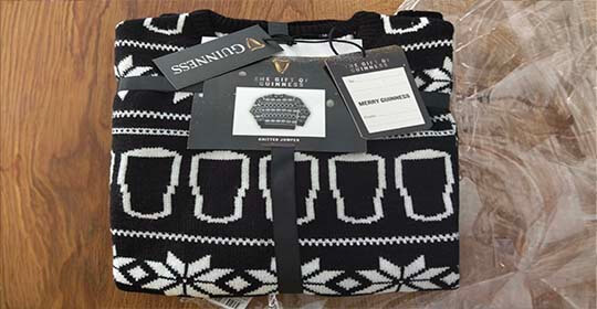 Free Guinness Christmas Jumper