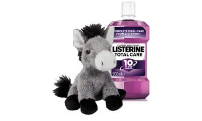 Free Listerine Donkey Toy