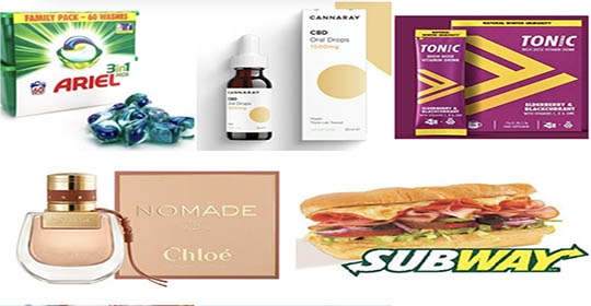 Free Chloe Perfume, Blackcurrant Tonic Drink, Cannaray CBD Drops & More