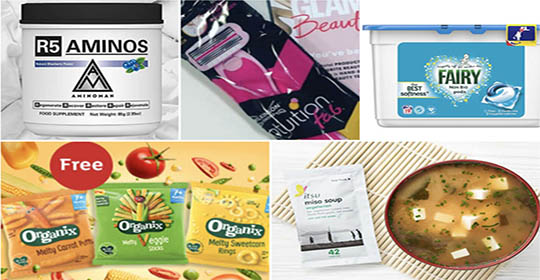 Free Sleep Supplement,Itsu Miso Soup, Wilkinson Sword Razor & More