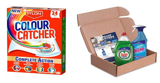 Free Dylon Colour Catcher Sheets and Free Fairy Washing Up Liquid