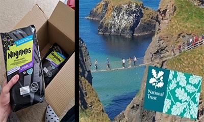 Free National Trust Family Pass (Worth up to £50) and Free Pampers Ninja Pants