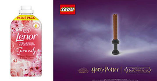 Free Lenor & Bold Fabric Softener and Free Harry Potter Lego Wand
