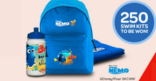 Free Finding Nemo Backpack