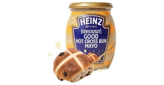 Free Heinz Hot Cross Bun Mayo