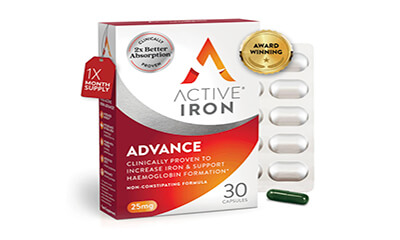 Free Iron Health Vitamin Pack