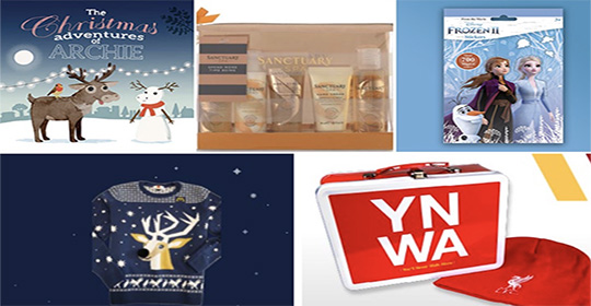 Free Sanctuary Spa Gift Set, Christmas Story Book, McDonalds Christmas Jumper & More