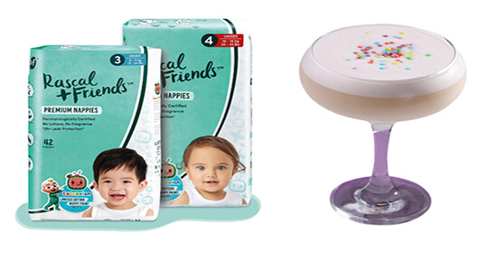 Free Rascal + Friends Nappy Pack and Free Snowball Colada Cocktail