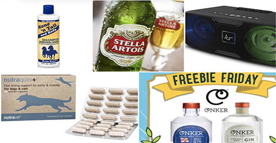 Free Mane ‘n Tail Shampoo, Dog Joint Capsules, Pint of Stella Artois & More