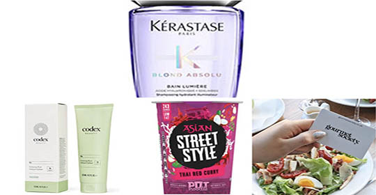 Free Codex Exfoliating Wash, Kerastase Shampoo, Givenchy Mini Le Rouge Lipstick & More