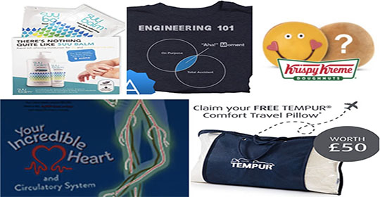 Free Suu Balm Body Moisturiser, T-Shirt (Worth £9), Tempur Pillow (Worth £50) & More