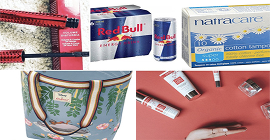 Free Givenchy Mascara, Tampon Pack, Red Bull Cans & More