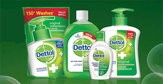 Free Dettol Handwash Products