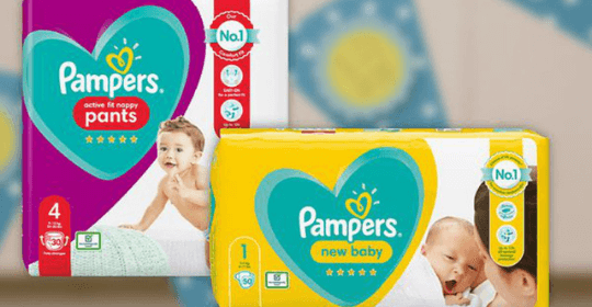 Free Pack of Pampers Nappies