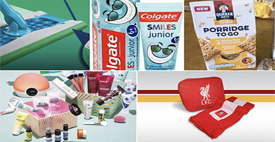 Free Flash Mop, Colgate Toothpaste, Porridge Breakfast Bars & More