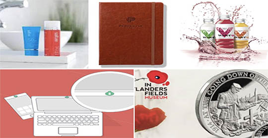 Free Luxury Sun Cream, A5 Notebooks, V Water Bottle & More