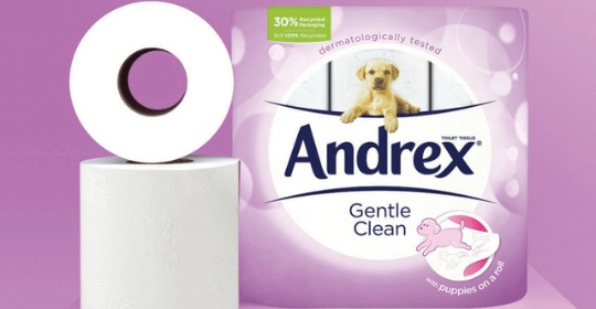 Free Andrex Toilet Rolls