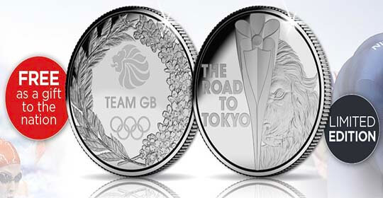 Free Official Team GB Olympic Medal