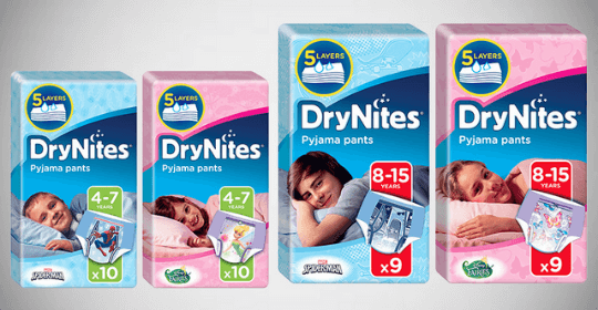 Free Dry Nites Pyjama Pants